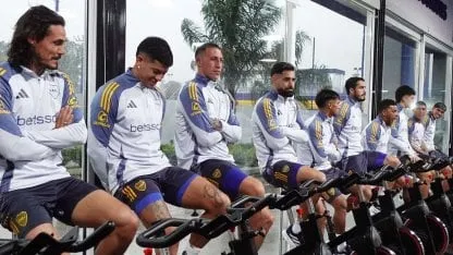 Entrenamiento Boca