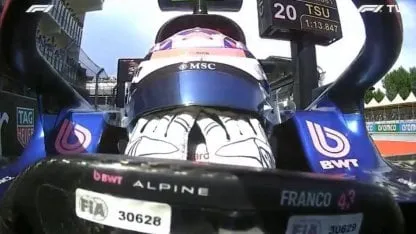 La comunicación por radio entre Colapinto y el equipo de Alpine: "Algo anda mal..."