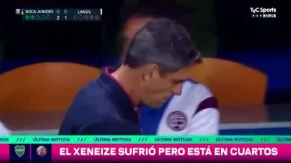 La tanda de penales entre Boca y Lanús