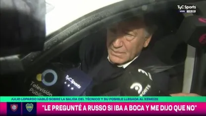 Lopardo, caliente por la salida de Russo: "Le pregunté el viernes y me dijo que no"