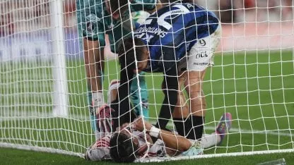 Qué le pasó a Meza y hasta cuándo lo pierde River