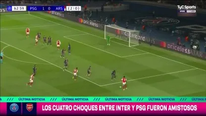 PSG 2-1 Arsenal: el resumen del partido