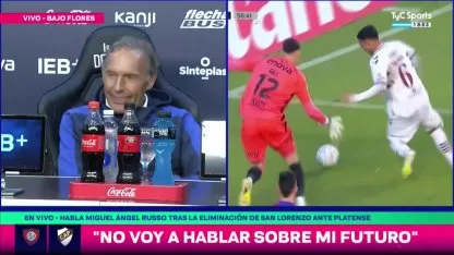 Russo evitó hablar de Boca, pero no negó los rumores