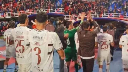 El gesto ejemplar de la hinchada de San Lorenzo con los jugadores de Platense