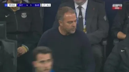 El gol de Davide Fratessi que le dio la clasificación al Inter ante Barcelona