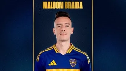 Boca oficializó la llegada de Malcom Braida