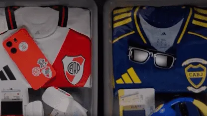El primer vistazo de las nuevas camisetas de Boca y River para el Mundial de Clubes