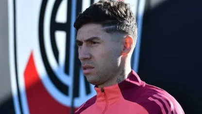 Gonzalo Montiel River entrenamiento