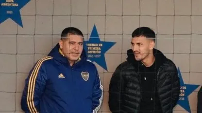 Juan Román Riquelme - Leandro Paredes Juan Román Riquelme - Leandro Paredes