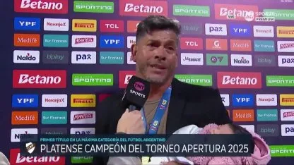 La emoción de Sergio Gómez tras el título del Calamar