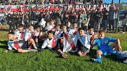 River tuvo una jornada casi perfecta ante Boca: tres goleadas en las Infantiles