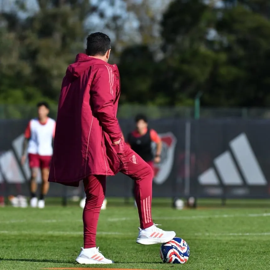 Marcelo Gallardo River entrenamiento