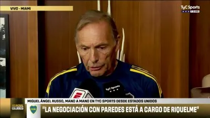 Miguel Ángel Russo, con Boca en Miami de cara al Mundial de Clubes
