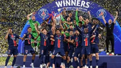 PSG - Champions League - campeón