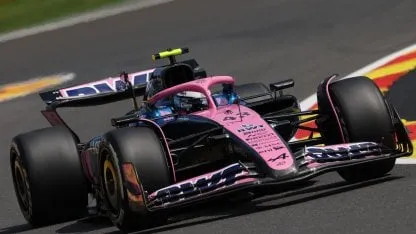Colapinto en el GP de Bélgica Colapinto en el GP de Bélgica