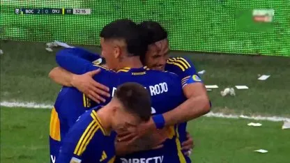 El golazo de Milton Giménez para Boca ante Defensa y Justicia