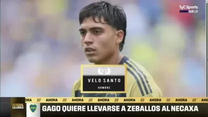 Gago quiere llevarse a Zeballos a Necaxa
