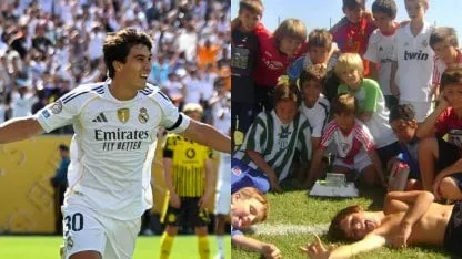 Gonzalo García, la promesa del Madrid que era fanático de River
