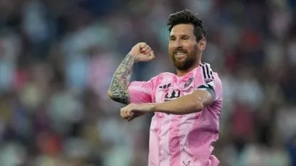 El doblete de Messi con un nuevo récord que disfrutó Inter Miami