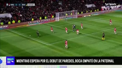Lo mejor del empate entre Argentinos Juniors y Boca