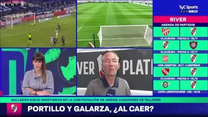 Los detalles de la situación de Portillo y Galarza con River
