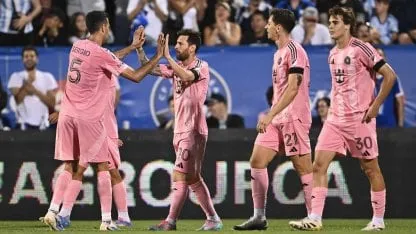 El Inter Miami de Messi quiere seguir de racha ante New England