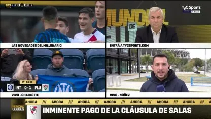Salas ejecutará la cláusula y jugará en River