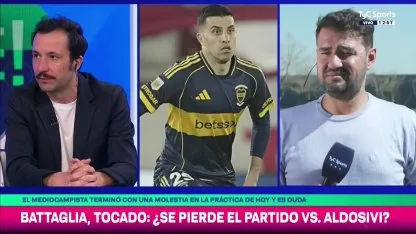 Battaglia no pudo terminar la primera práctica de la jornada