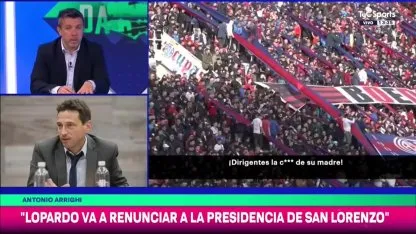 Caos institucional en San Lorenzo: Lopardo renunciará y podría volver Moretti Caos institucional en San Lorenzo: Lopardo renunciará y podría volver Moretti