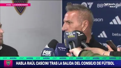 Cascini rompió el silencio