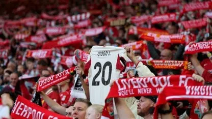 La Premier League homenajeará a Diogo Jota por su muerte en la primera fecha