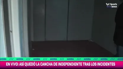 El día después: así quedó el estadio de Independiente