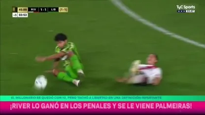 El resumen del 1-1 entre River y Libertad, que mandaba la serie a los penales El resumen del 1-1 entre River y Libertad, que mandaba la serie a los penales