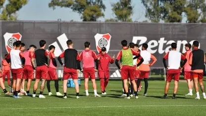 Entrenamiento de River - Gallardo al mando