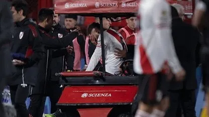 Lo lamenta River: se confirmó la grave lesión de Pezzella