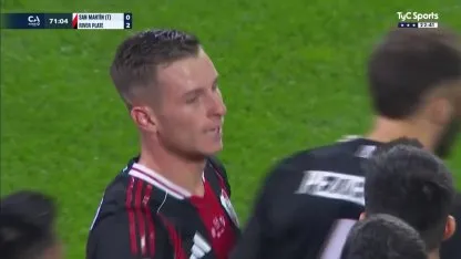 Giuliano Galoppo puso el 2-0 de River ante San Martín (T)