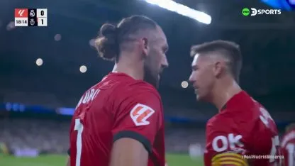 GOL DE MALLORCA: Vedat Muriqi marcó ante Real Madrid (0-1)