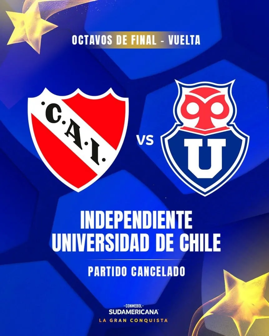 Independiente U de Chile cancelado Independiente U de Chile cancelado