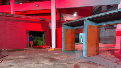 Independiente Universidad de Chile destrozos estadio