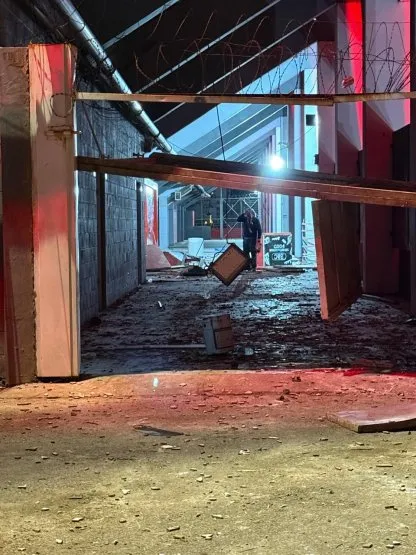 Independiente Universidad de Chile destrozos estadio