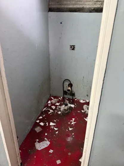 Independiente Universidad de Chile destrozos estadio