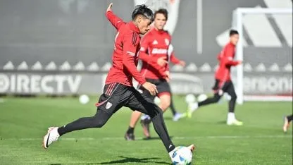 Juan Carlos Portillo - entrenamiento de River