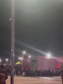La policía reprimió a los hinchas de la U de Chile cuando salían del estadio