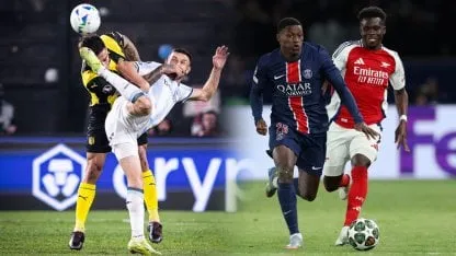 Libertadores vs. Champions: goles, patadas y tiempo neto Libertadores vs. Champions: goles, patadas y tiempo neto