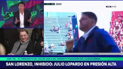 Lopardo y el pedido de quiebra que afronta San Lorenzo: "Estamos en esta situación delicada" Lopardo y el pedido de quiebra que afronta San Lorenzo: "Estamos en esta situación delicada"