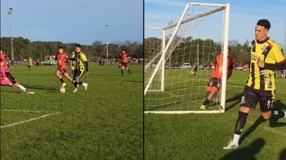 El golazo de Matías Suárez en un partido amateur en Córdoba