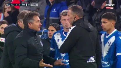Salió la sanción a Guillermo tras su momento de furia en Vélez