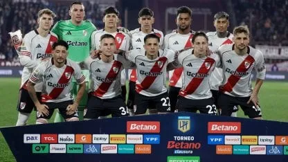 Los puntajes de River vs. Lanús Los puntajes de River vs. Lanús