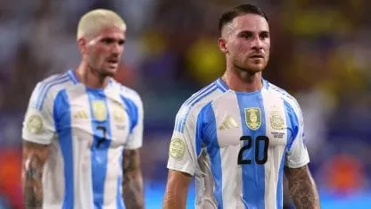 Alexis Mac Allister y Rodrigo De Paul