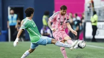 Final con escándalo: Seattle Sounders goleó a Inter Miami y Messi no pudo levantar la Leagues Cup